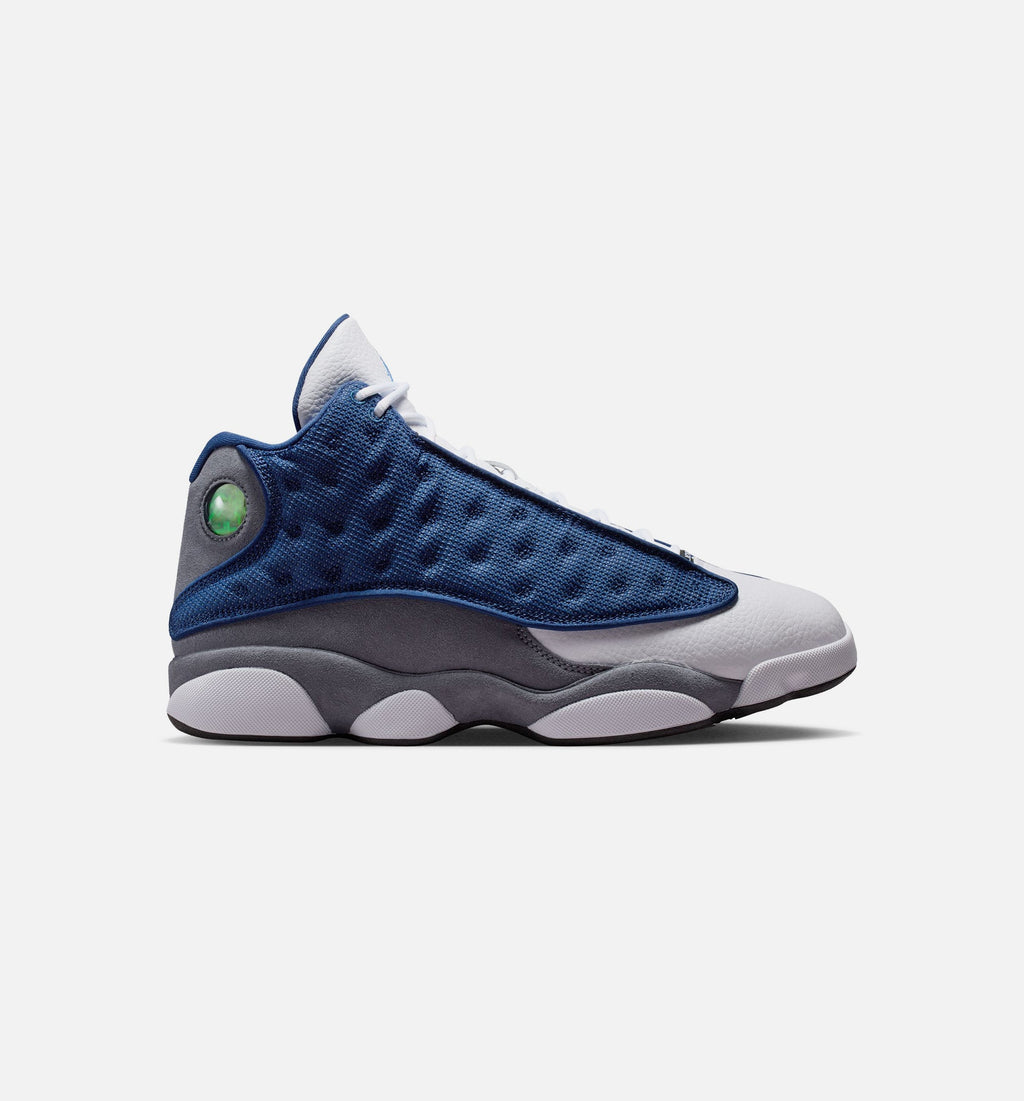 Air Jordan 13 Retro Navy and Flint Grey Men's Lifestyle Shoes | Navy / University Blue / Flint Grey / White