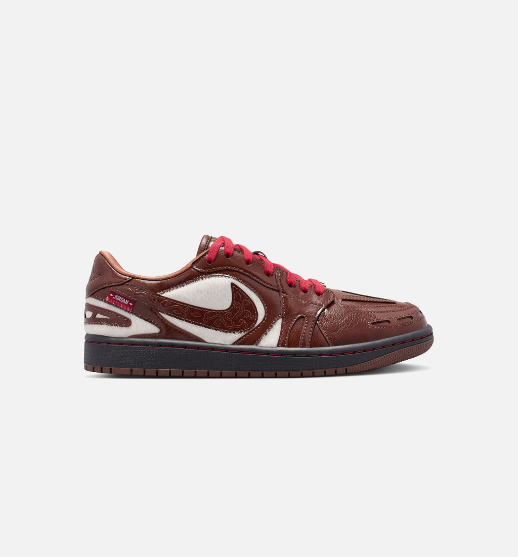 Air Jordan 1 Low Lunar New Year Women's Lifestyle Shoes | Light Chocolate / Black