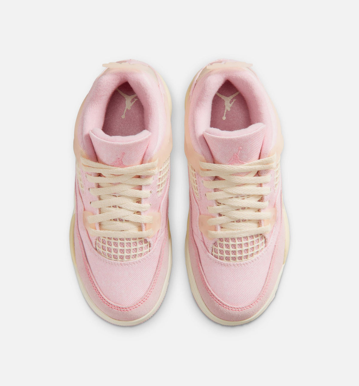 Air Jordan 4 Retro 'Pink Pearl and Iced Carmine' Preschool Lifestyle Shoes | Pearl Pink / Iced Carmine / Coconut Milk