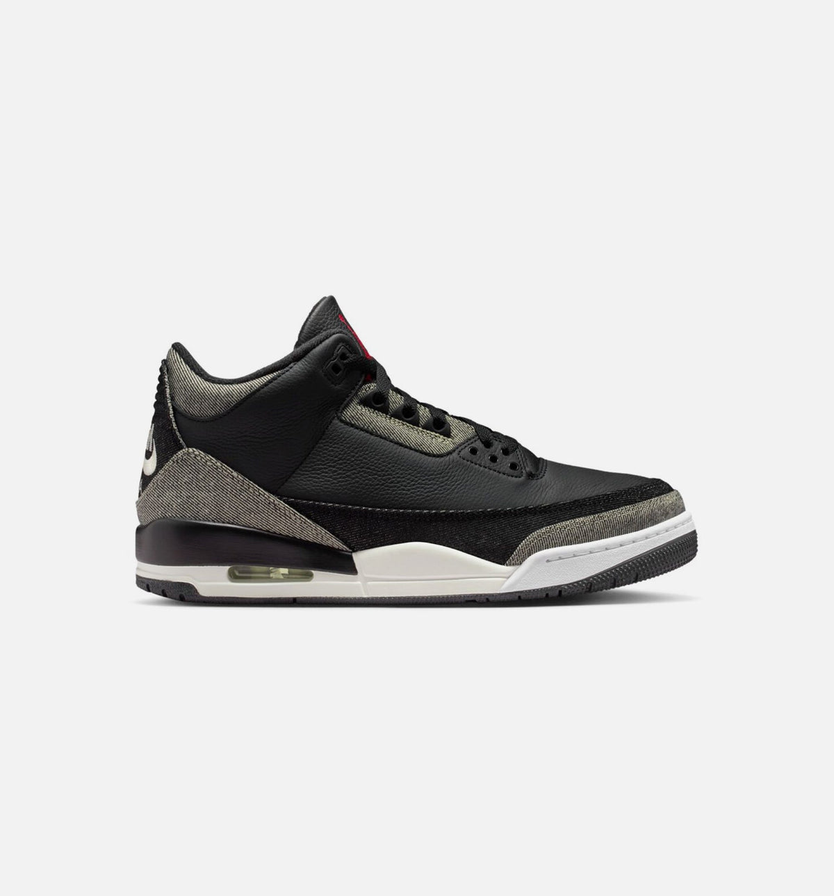 Air Jordan 3 x Levi's Men's Lifestyle Shoes | Denim / Black / Gym Red