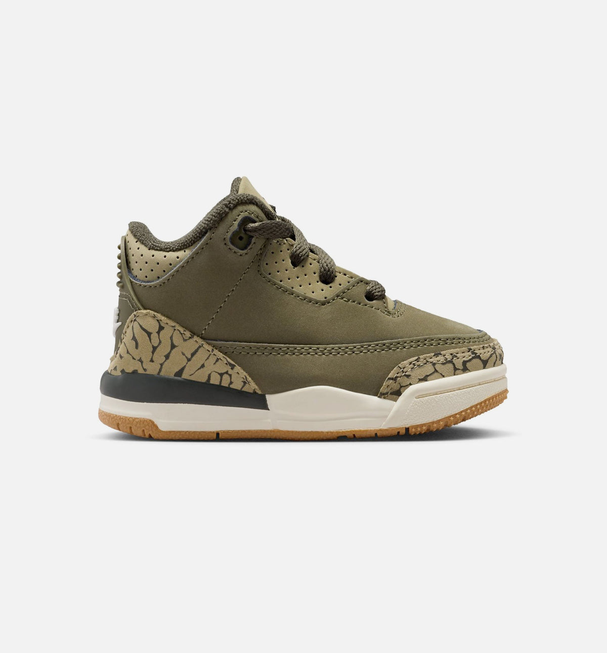 Air Jordan 3 Retro Infant & Toddler Lifestyle Shoes | Medium Olive