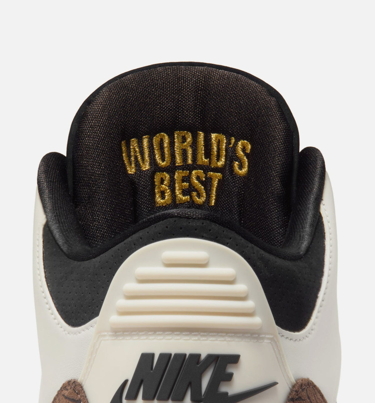 Air Jordan 3 Retro Men's Lifestyle Shoes | Sail / Black / University Red / Pale Ivory