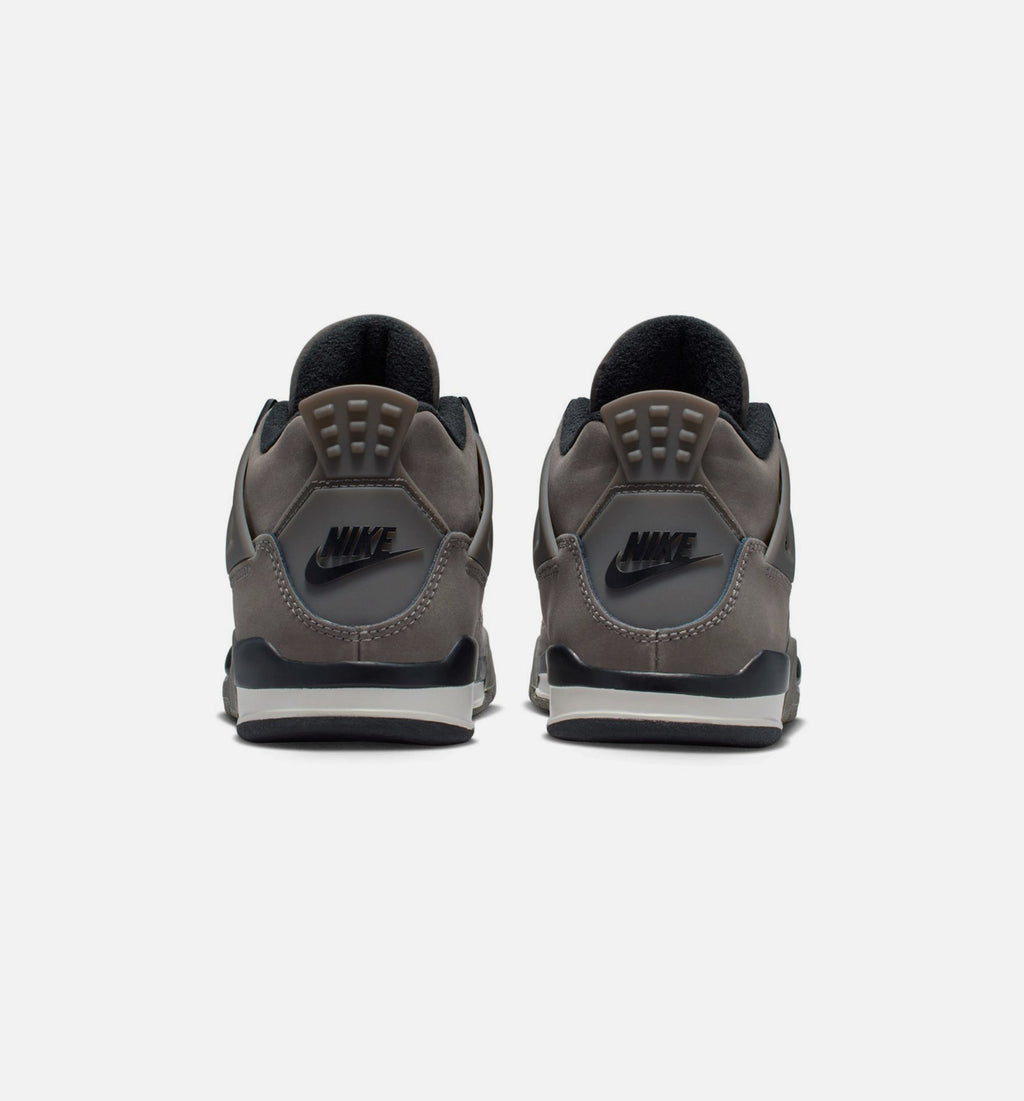 Air Jordan 4 Retro Preschool Lifestyle Shoes | Cave Stone / Black / Moon Particle