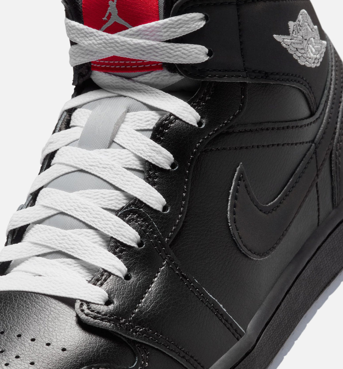 Air Jordan 1 Mid SE Men's Lifestyle Shoes | Black / Grey