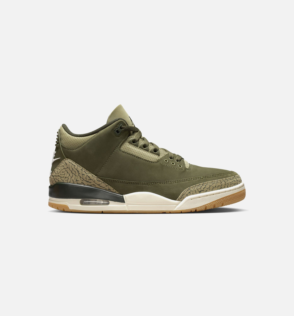 Air Jordan 3 Retro Men's Lifestyle Shoes | Medium Olive