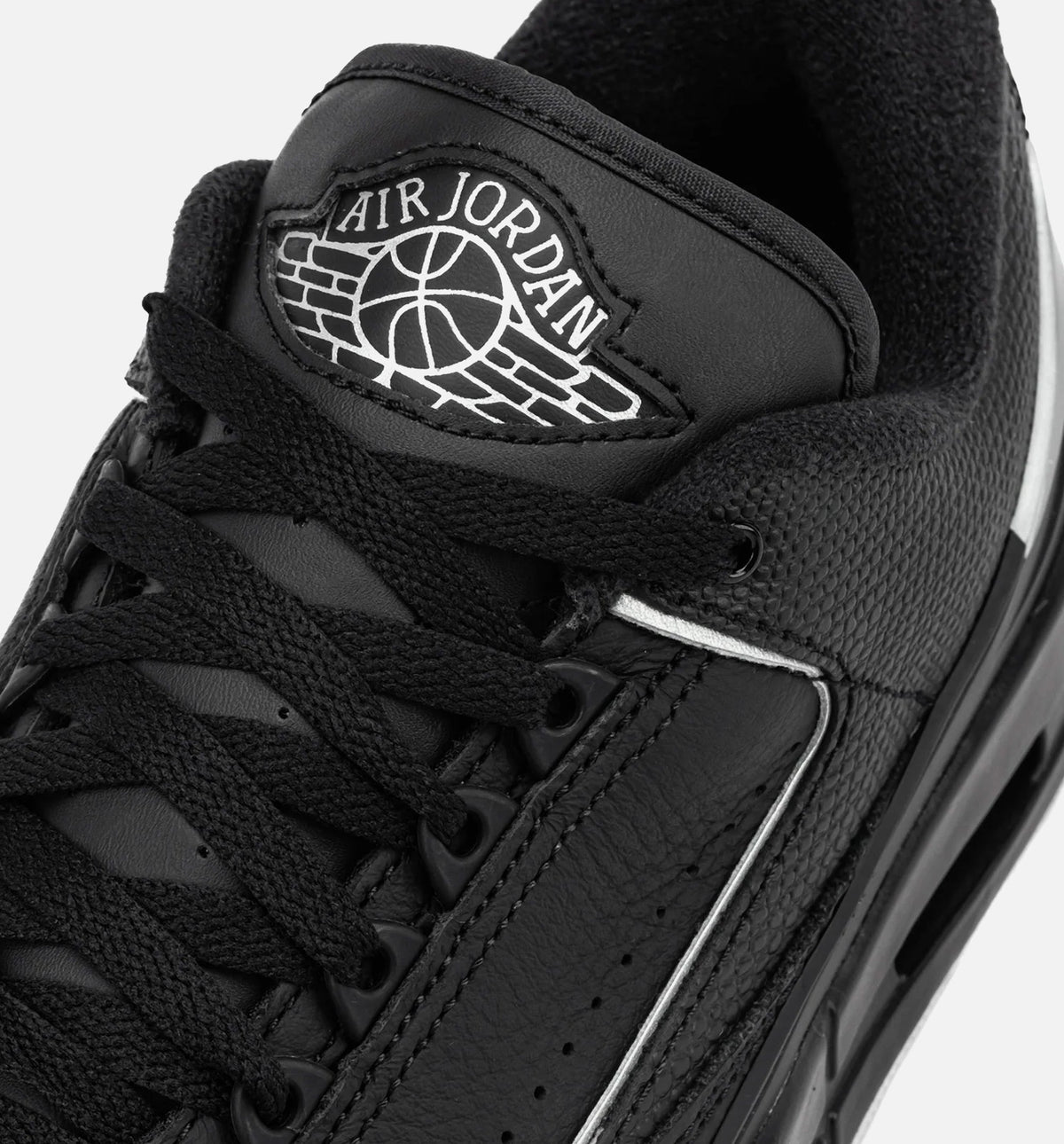 Air Jordan 23 Black Metallic Silver Men's Lifestyle Shoes | Black / Metallic Silver
