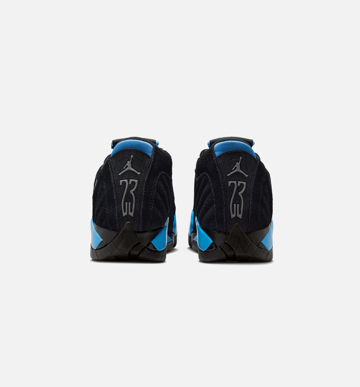 Air Jordan 14 Retro Black University Blue Grade School Lifestyle Shoes | Black / White / University Blue