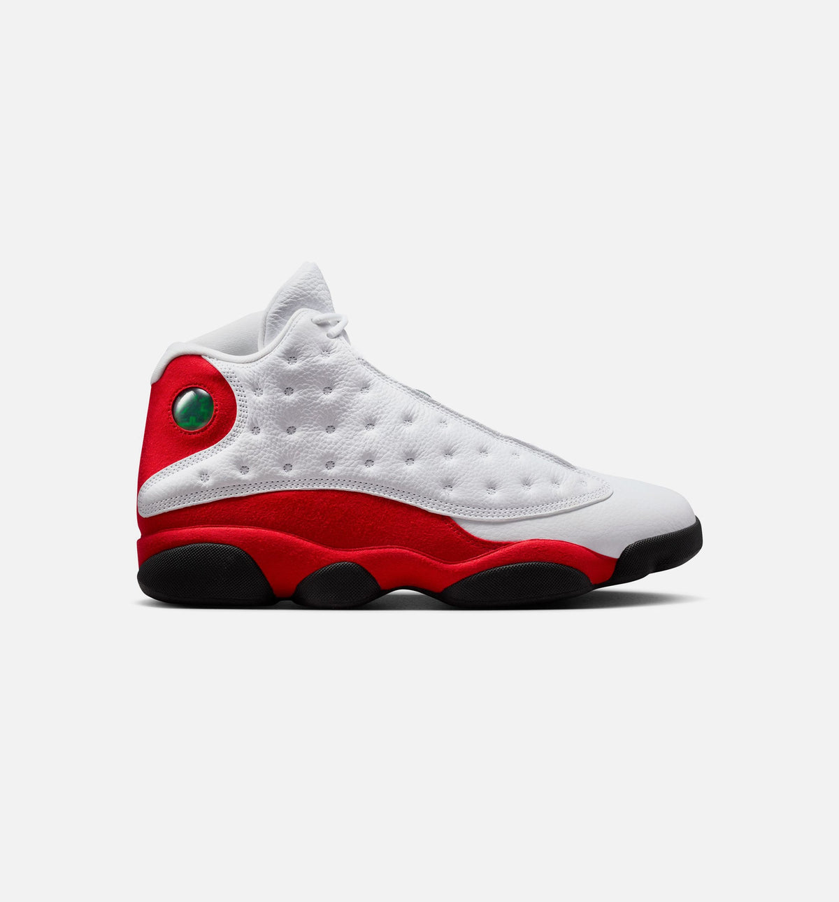 Air Jordan 13 Retro White and University Red Men's Lifestyle Shoes | White / Black / True Red