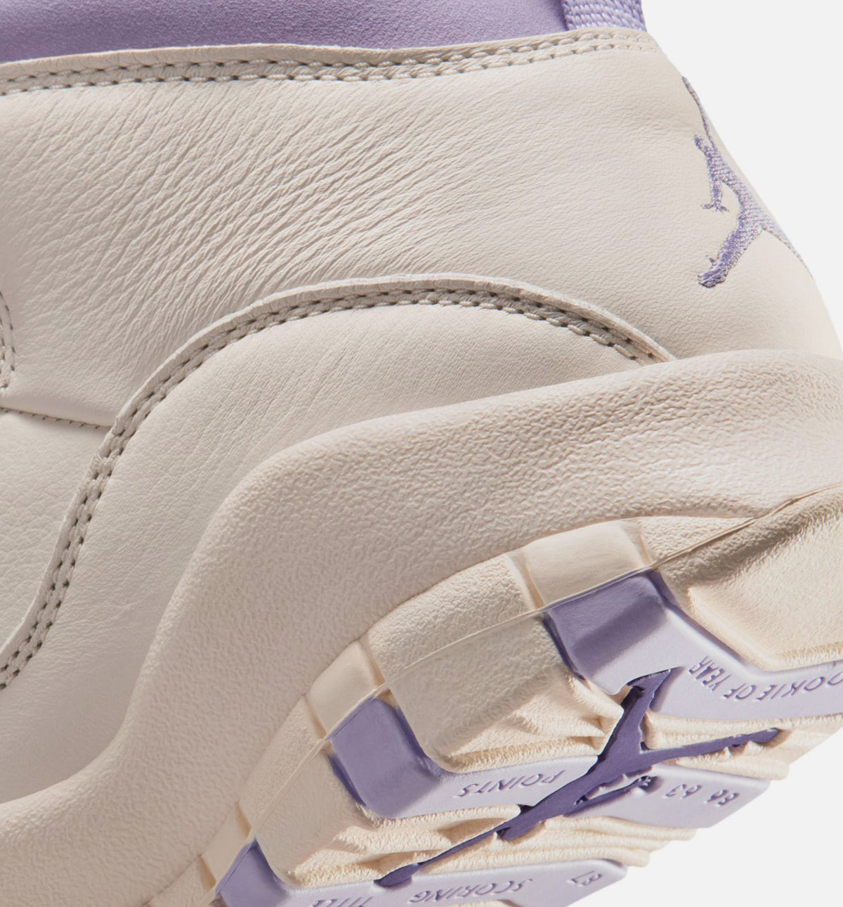 Air Jordan 10 Retro Hydrangea Women's Lifestyle Shoes | Chalk / Hydrangea / Wild Grape
