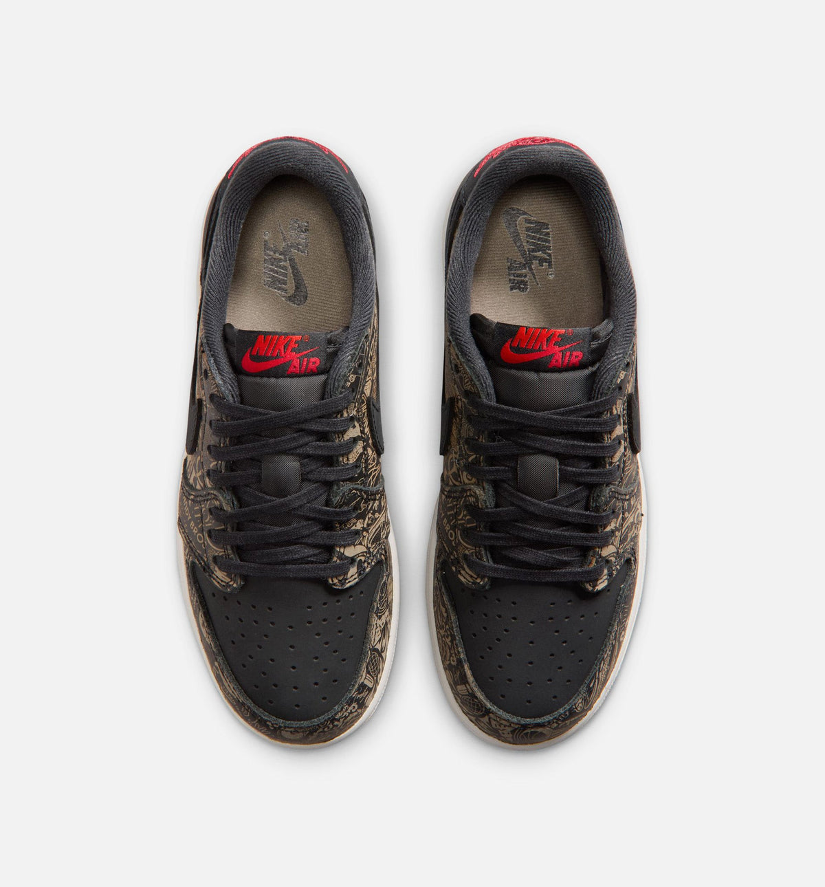 Air Jordan 1 Retro Low OG Grade School Lifestyle Shoes | Laser
