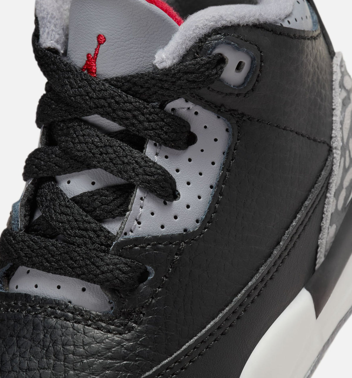 Air Jordan 3 Retro Infant & Toddler Lifestyle Shoes | Black Cement