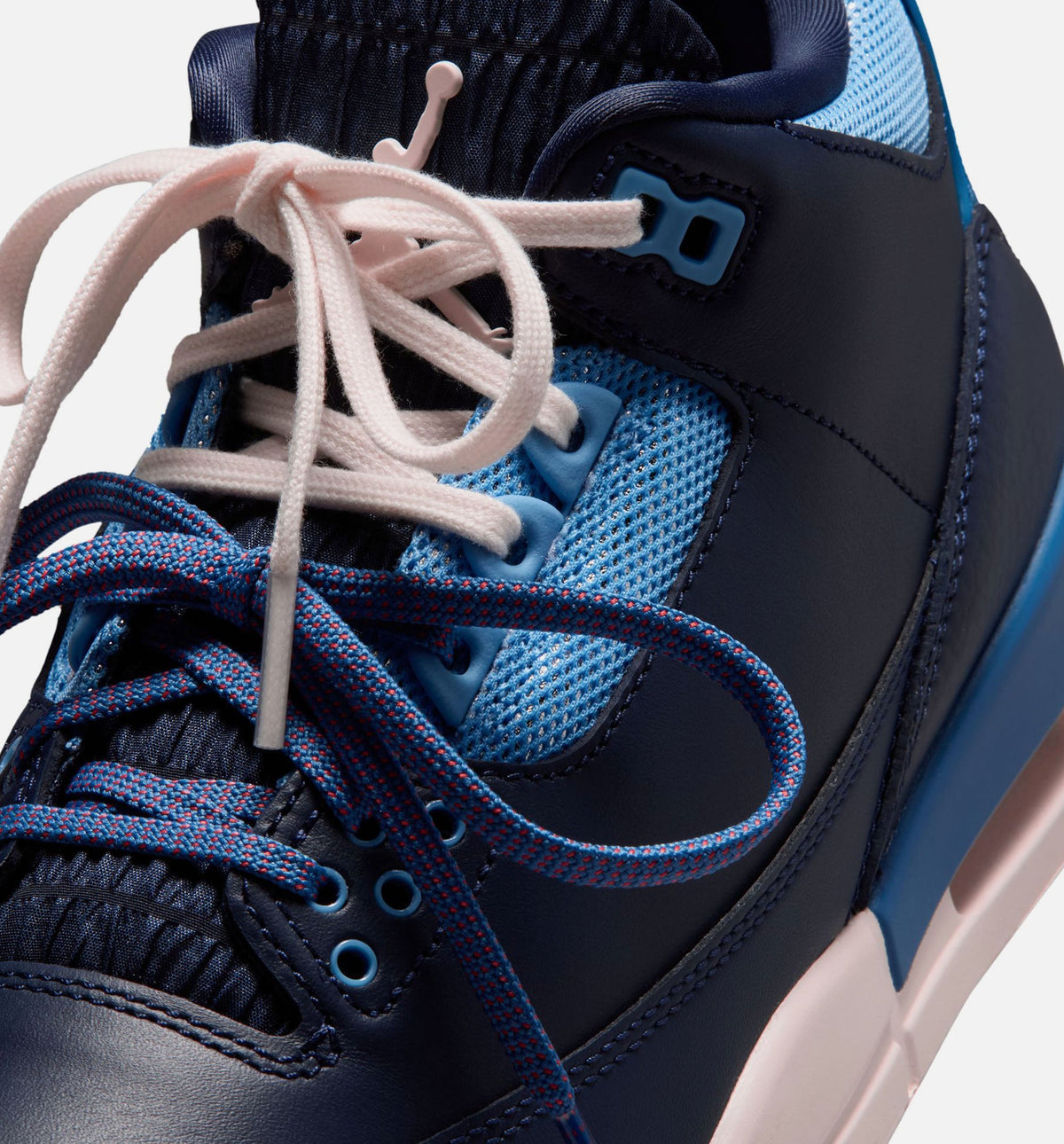 Air Jordan 3 Retro 'Sport Renaissance' Women's Lifestyle Shoes | Obsidian / Chalk / Track Red