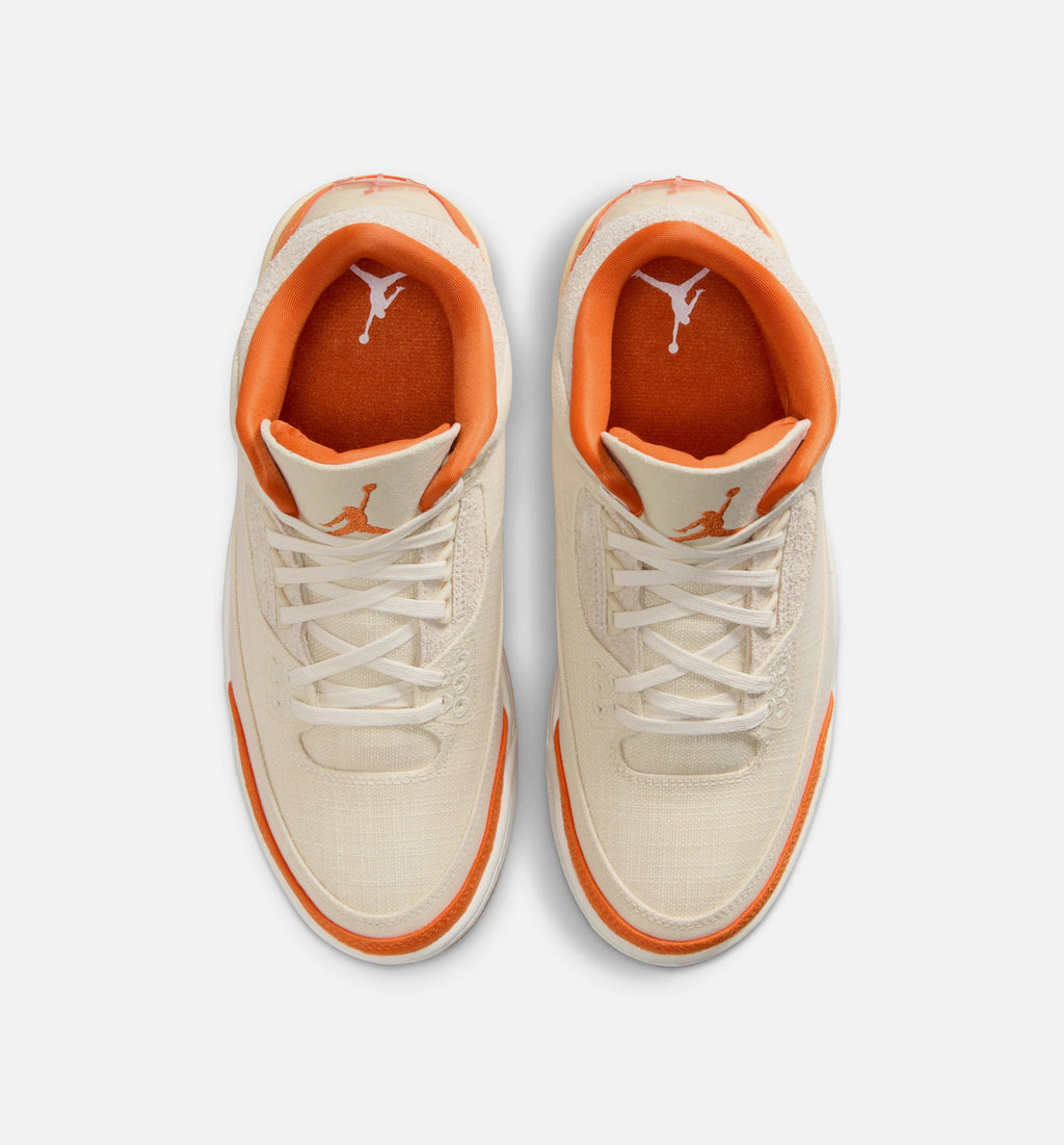 Air Jordan 3 Retro 'Starfish' Women's Lifestyle Shoes | Fossil / Starfish / Sail