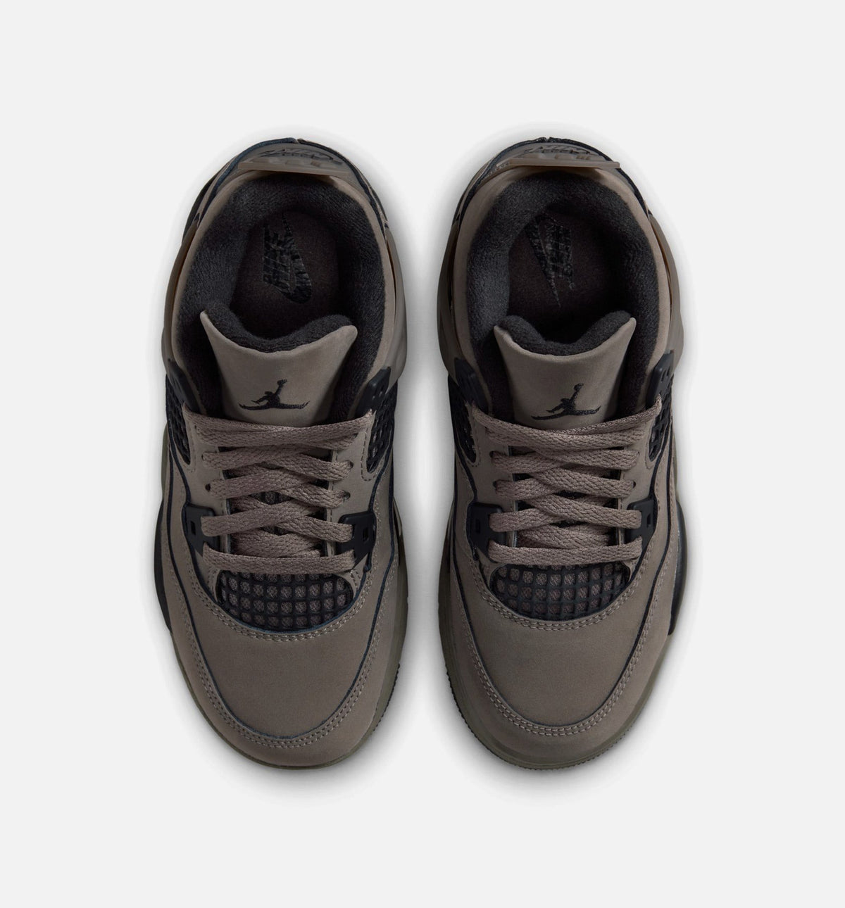 Air Jordan 4 Retro Preschool Lifestyle Shoes | Cave Stone / Black / Moon Particle