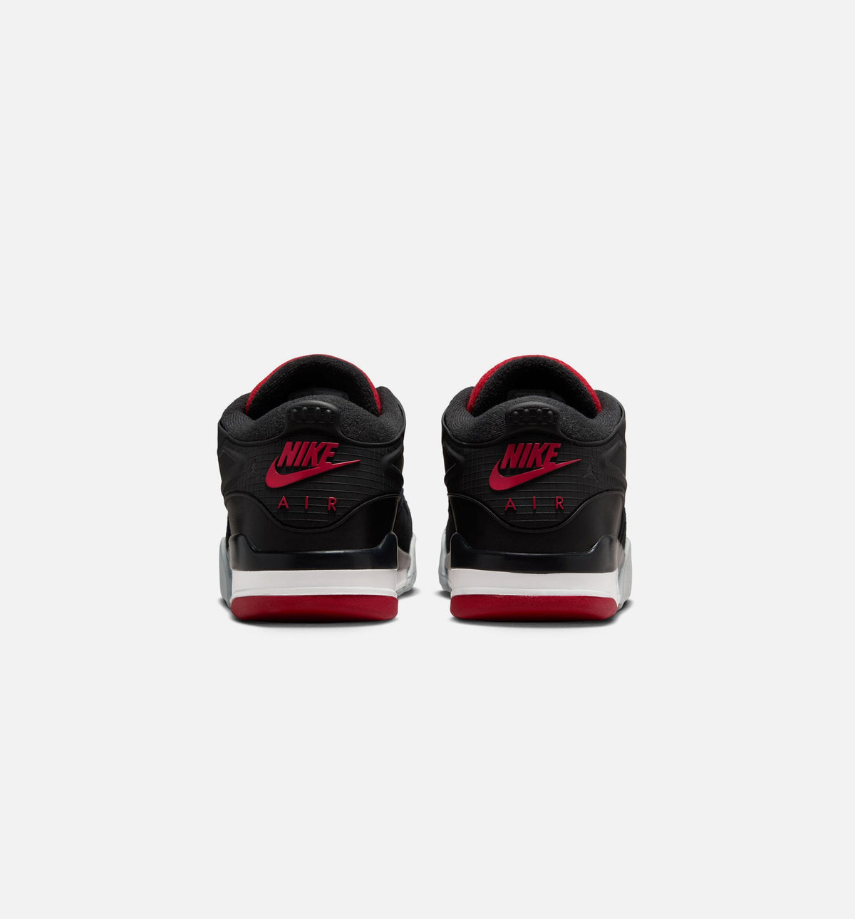 Air Jordan 4 RM Men's Lifestyle Shoes | Black / Wolf Grey / White / Varsity Red