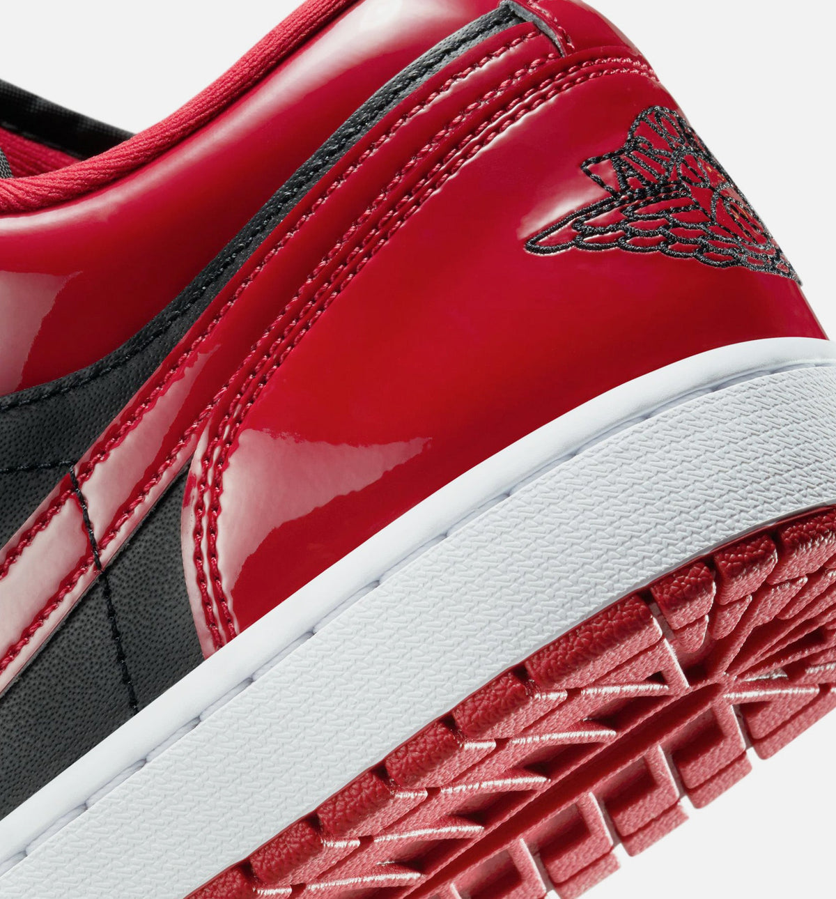 Air Jordan 1 Low SE Men's Shoes | Black / Varsity Red / White