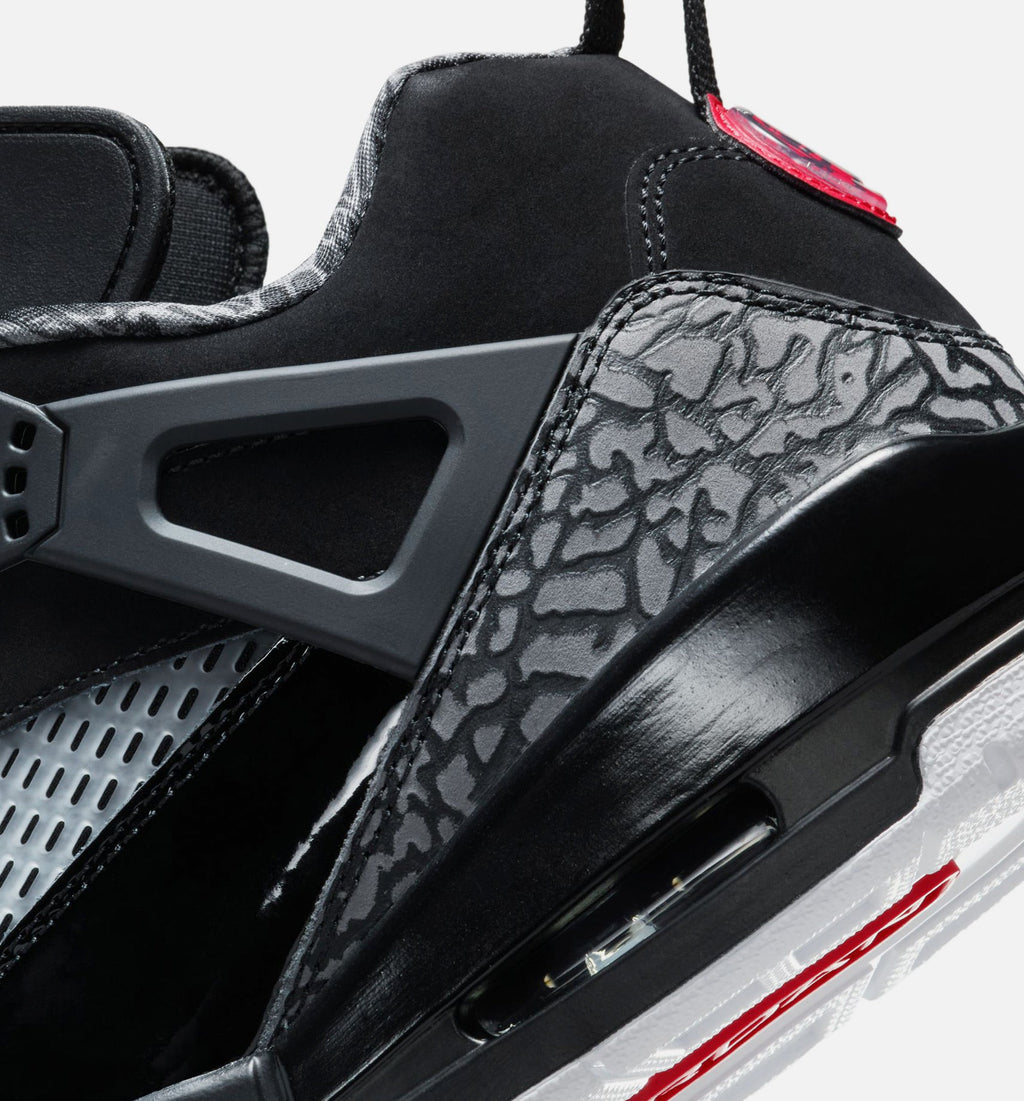 Spizike Low Men's Lifestyle Shoes | Black / Classic Green / White / Varsity Red