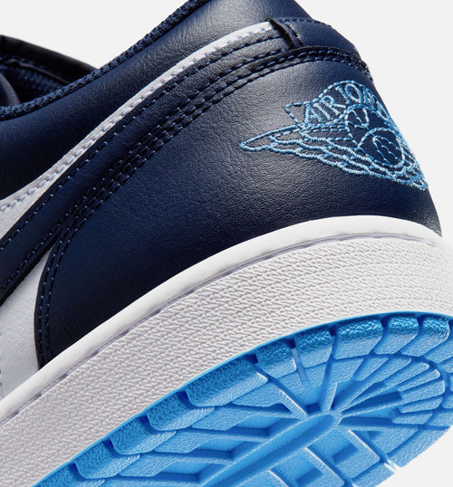 Air Jordan 1 Low Men's Lifestyle Shoes | Midnight Navy / University Blue / White