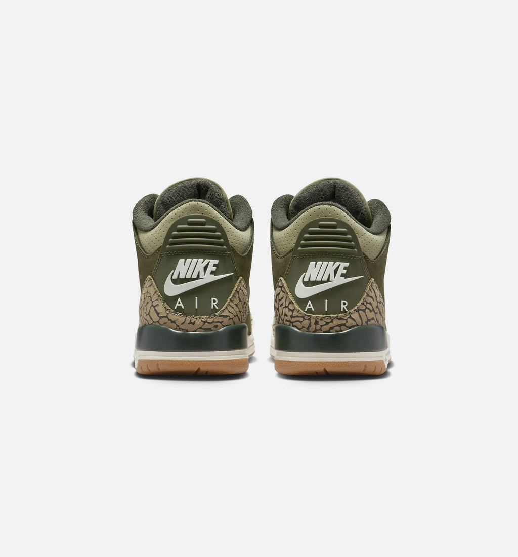 Air Jordan 3 Retro Grade School Lifestyle Shoes | Medium Olive
