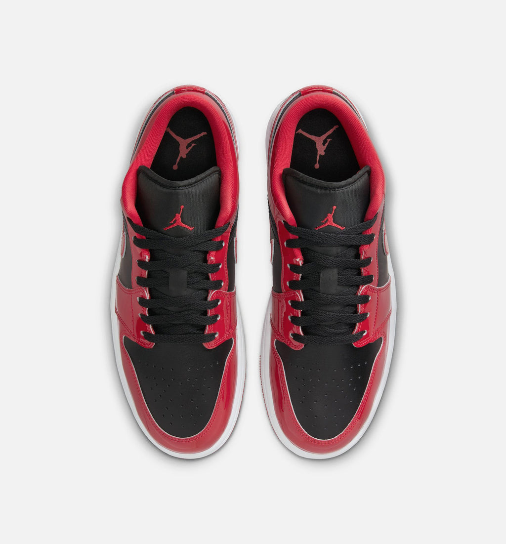 Air Jordan 1 Low SE Men's Shoes | Black / Varsity Red / White