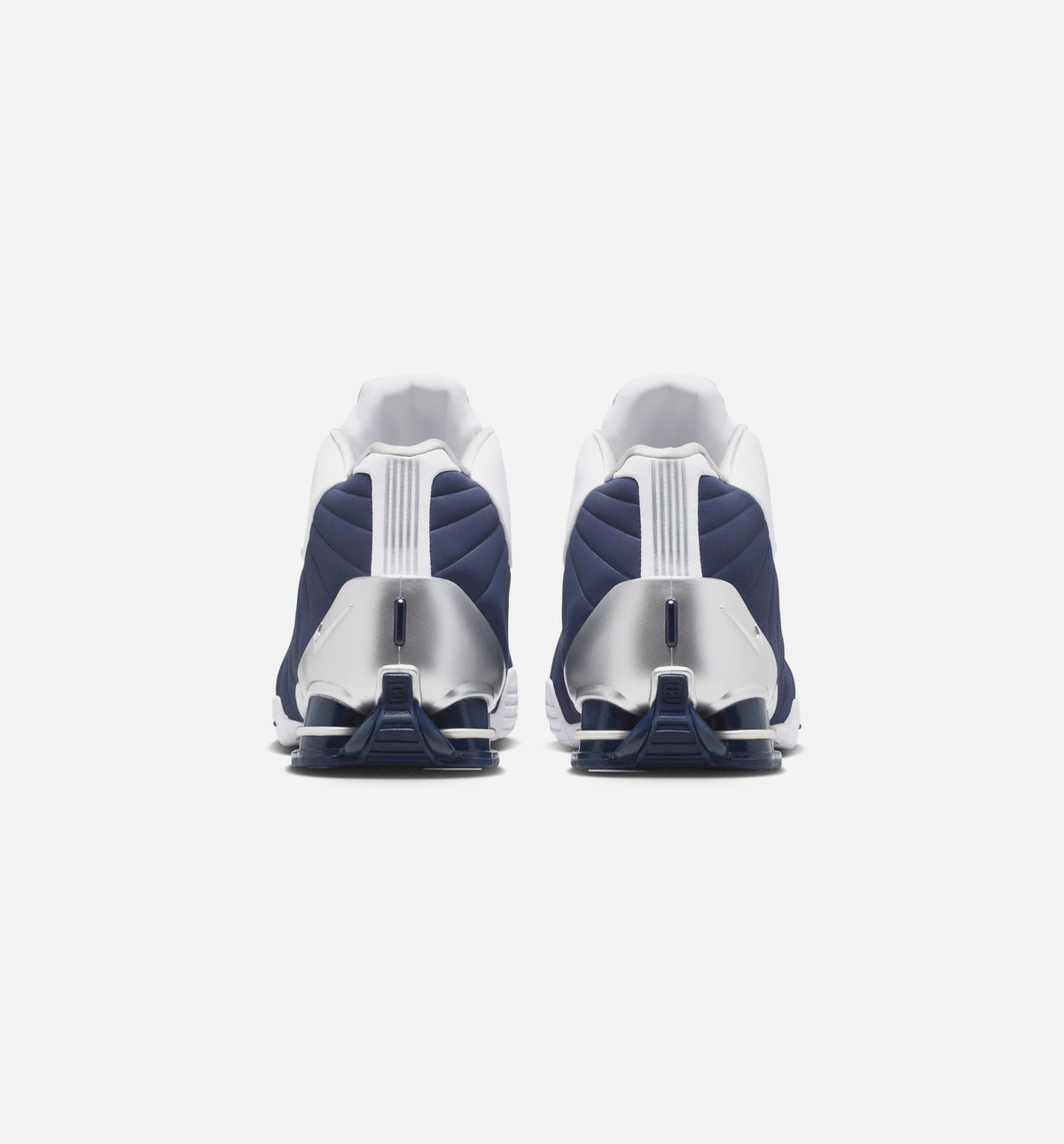 Shox BB4 Olympic Men's Lifestyle Shoes | White / Midnight Navy / Metallic Silver