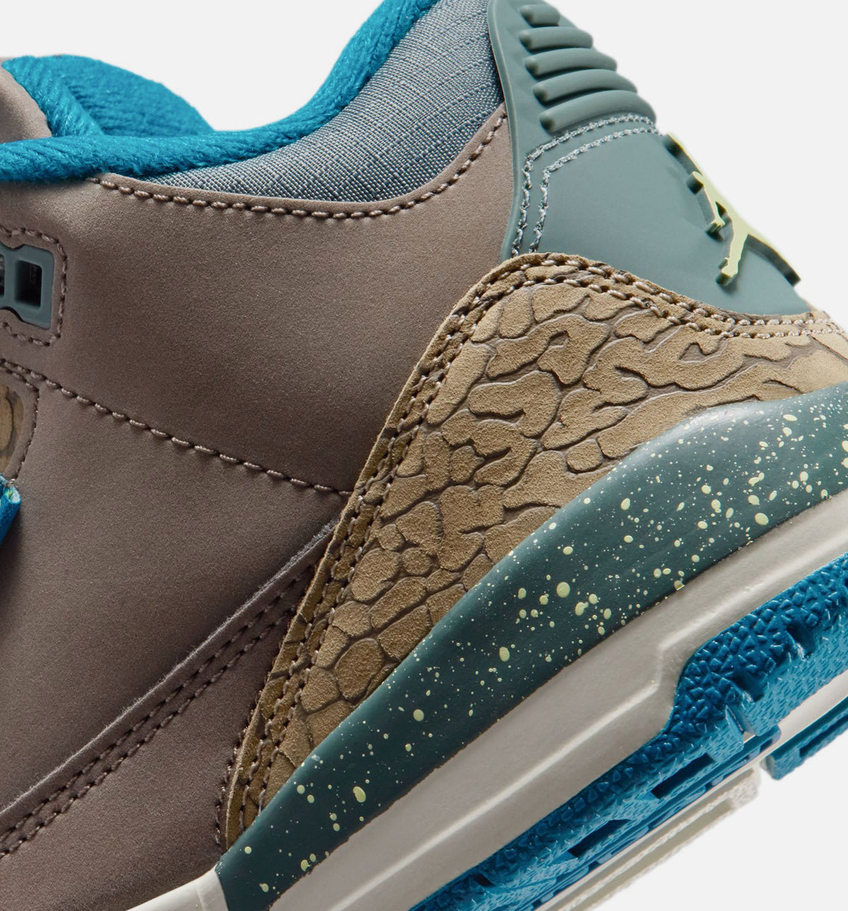 Air Jordan 3 Retro Preschool Olive Grey