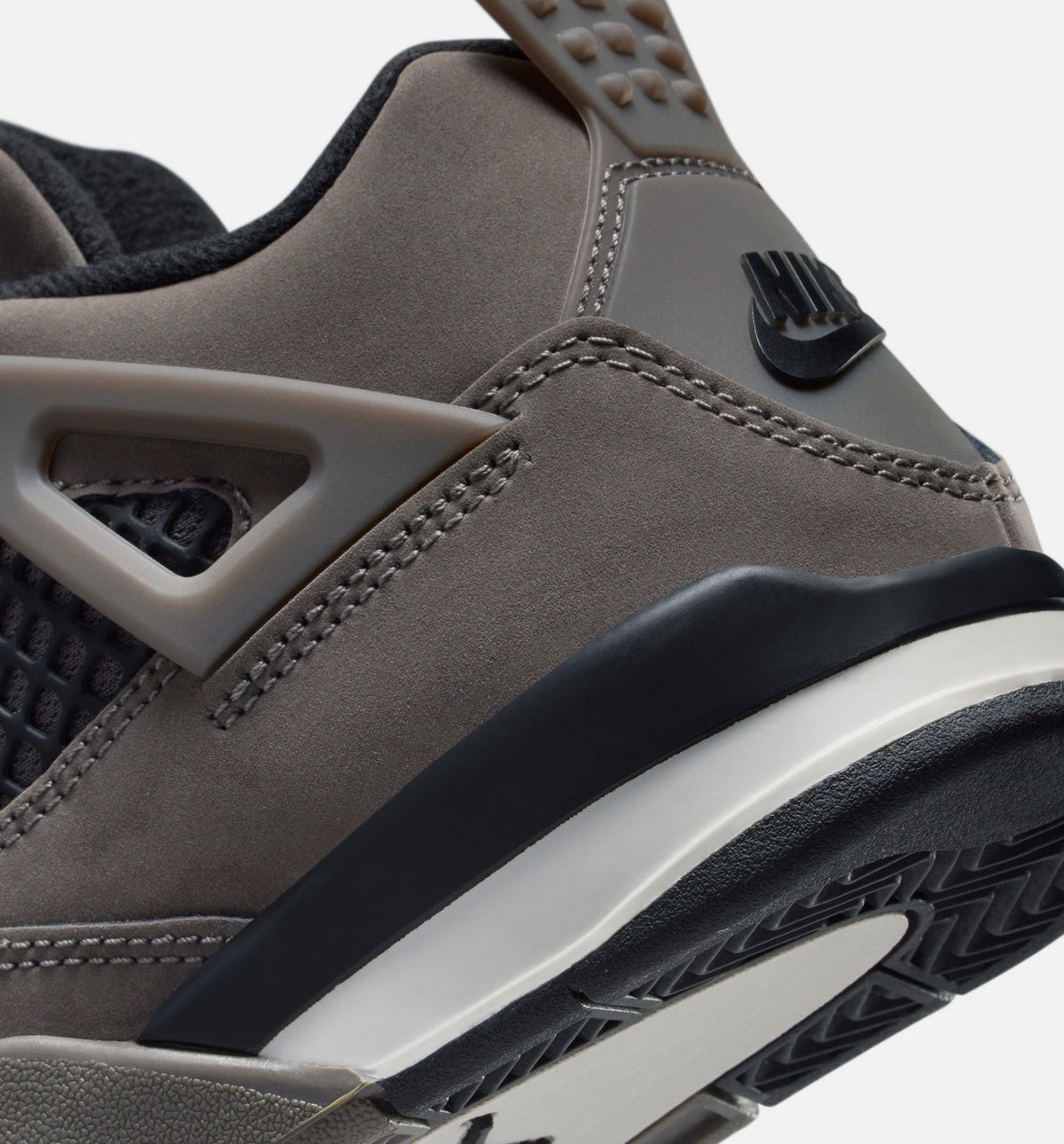 Air Jordan 4 Retro Preschool Lifestyle Shoes | Cave Stone / Black / Moon Particle