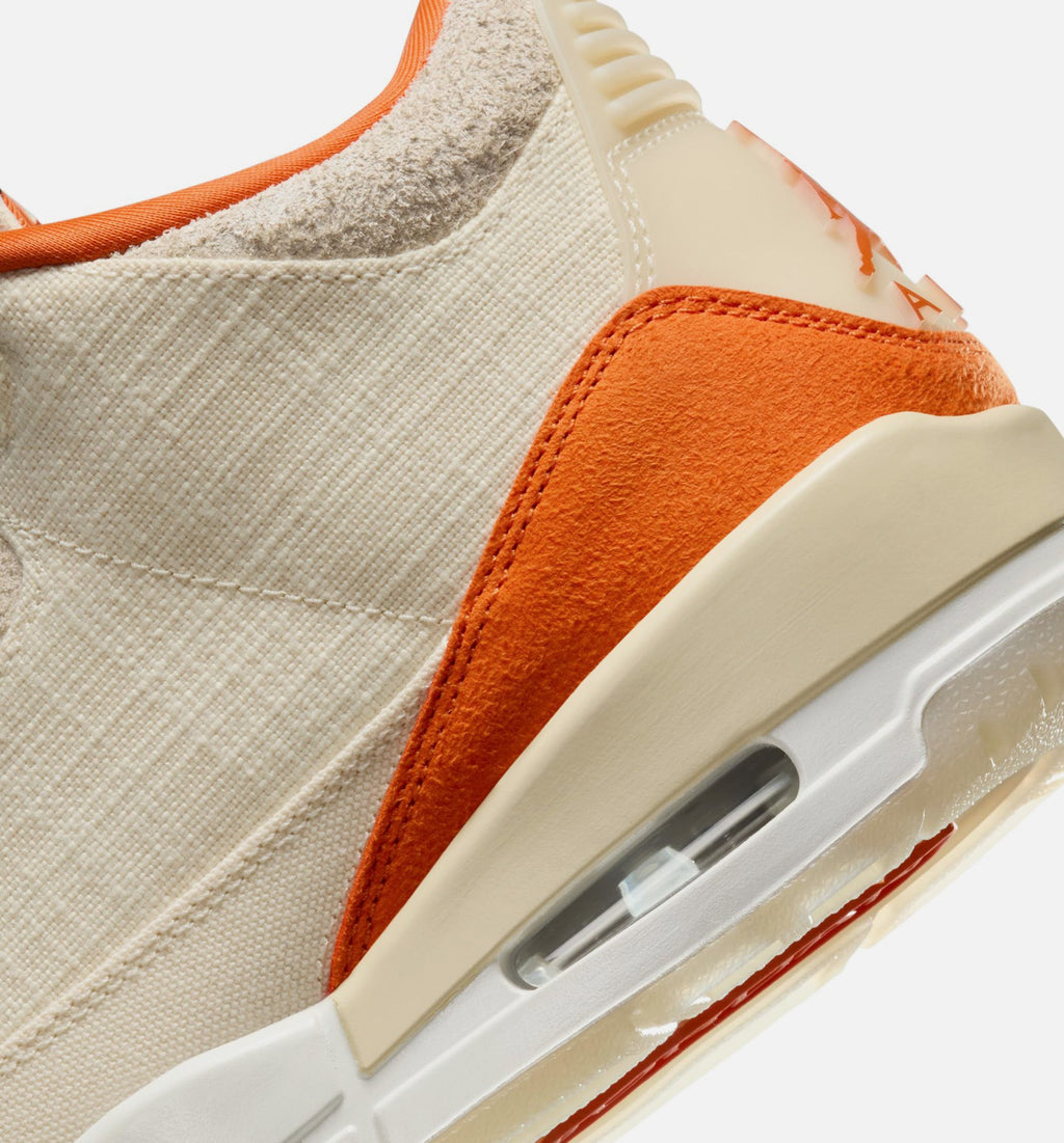Air Jordan 3 Retro 'Starfish' Women's Lifestyle Shoes | Fossil / Starfish / Sail