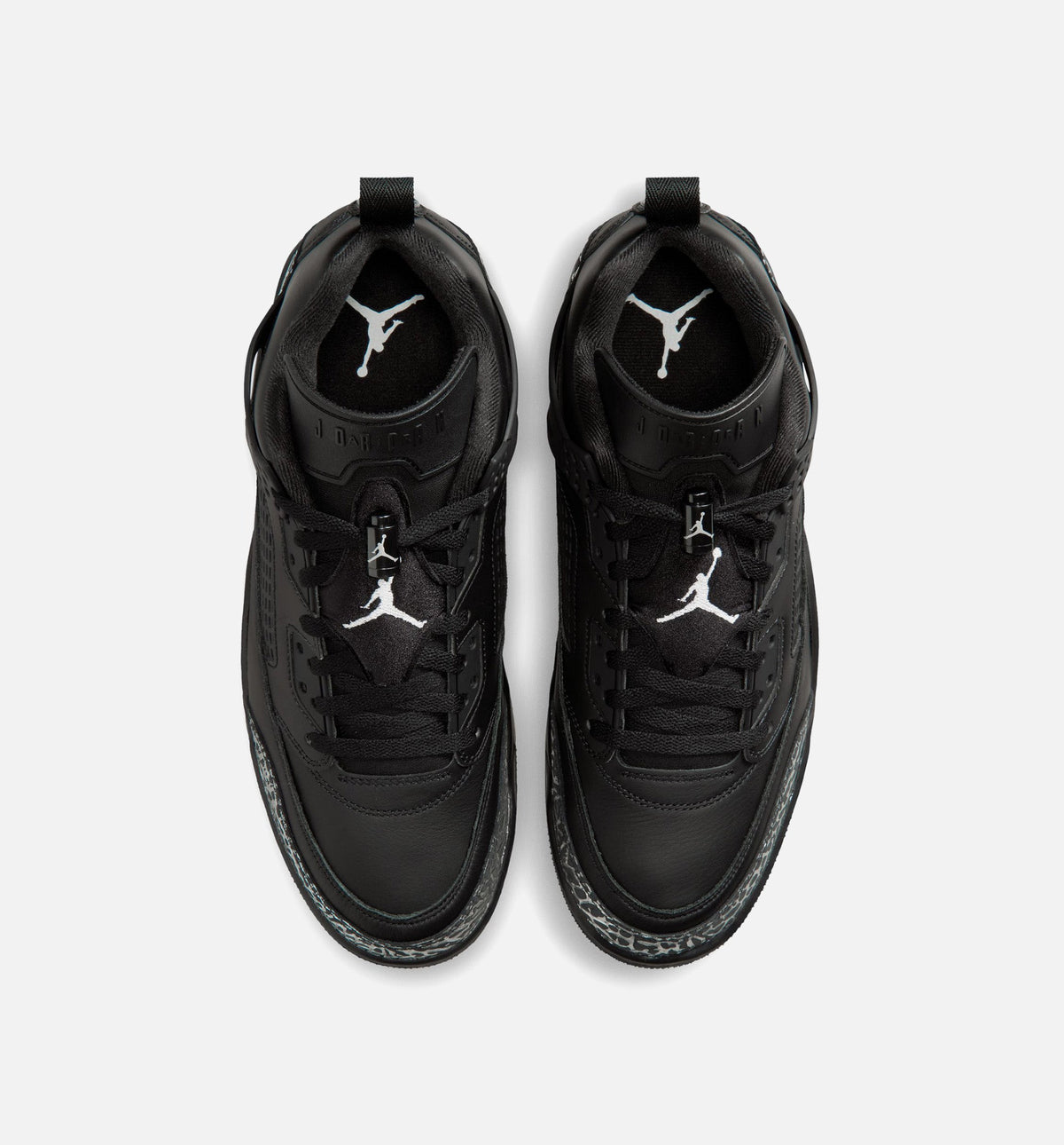 Spizike Low Men's Basketball Shoes | Black / Metallic Silver