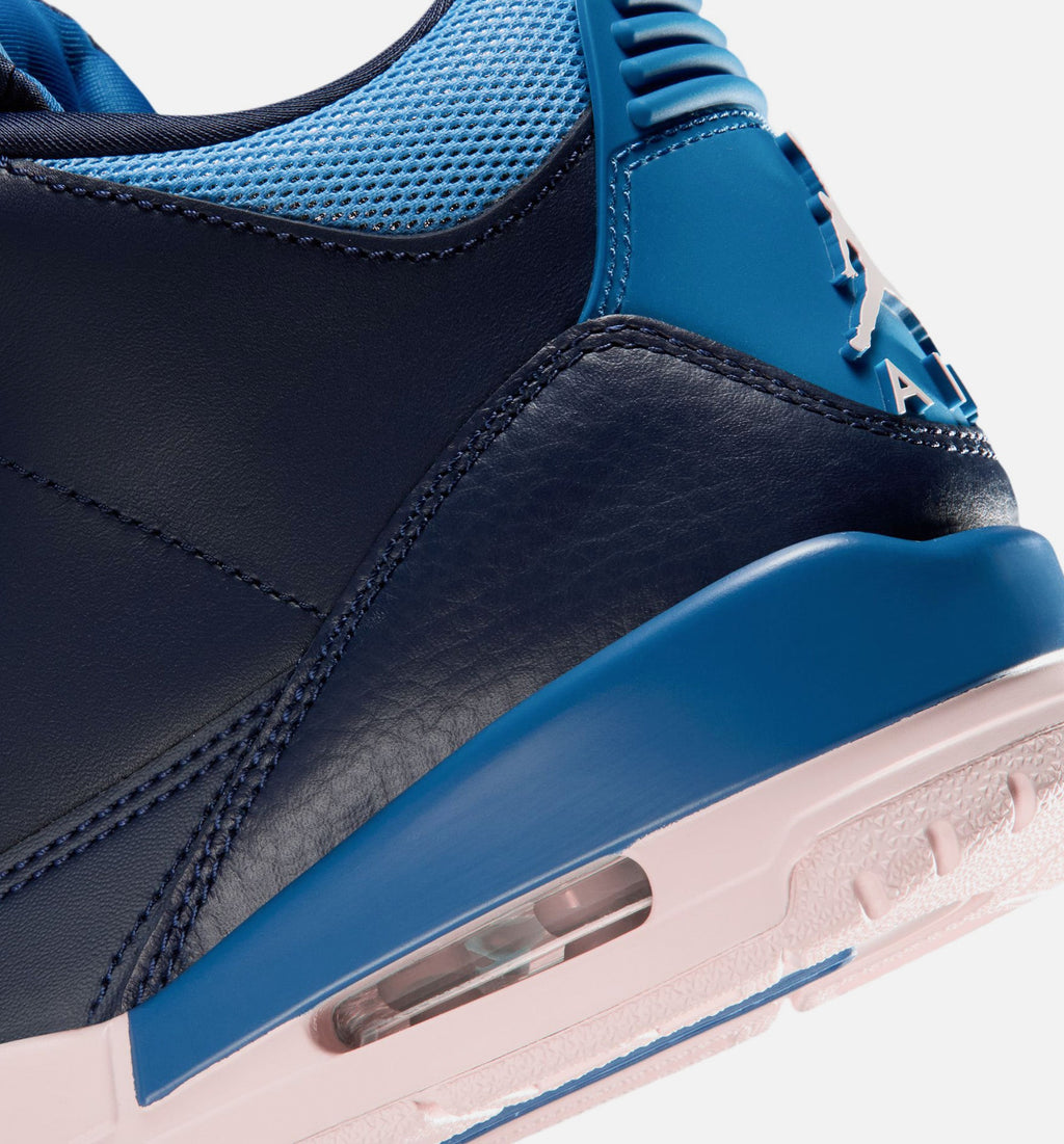 Air Jordan 3 Retro 'Sport Renaissance' Women's Lifestyle Shoes | Obsidian / Chalk / Track Red