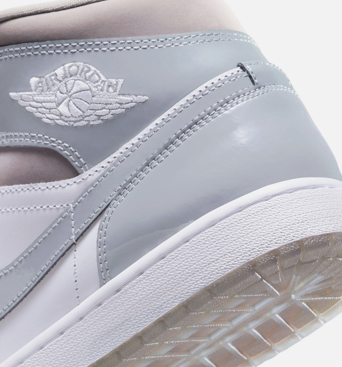 Air Jordan 1 Mid SE Cool Grey Men's Lifestyle Shoes | Cool Grey / Medium Grey