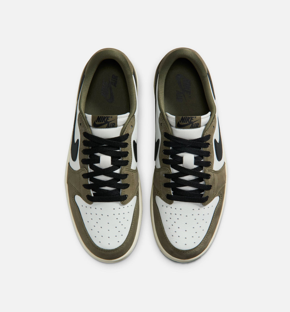 Air Jordan 1 Low OG Medium Olive Men's Shoes | Medium Olive / Black / Summit White / Sail