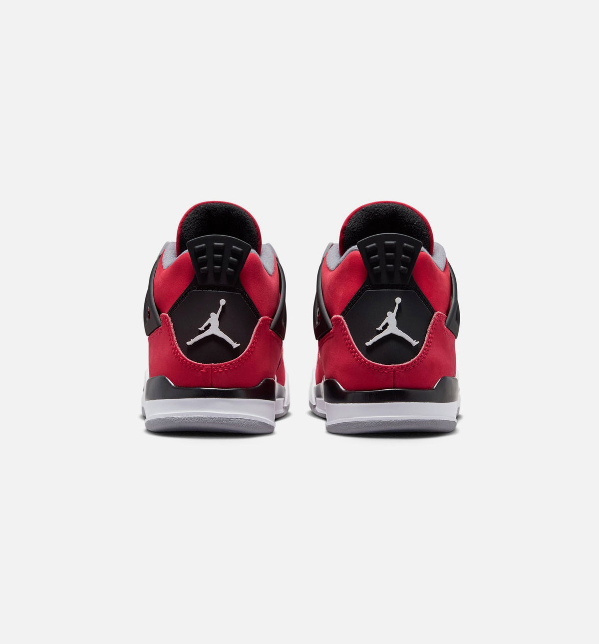 Air Jordan 4 Retro 'Toro Bravo' Preschool Lifestyle Shoes | Fire Red / White / Black / Cement Grey