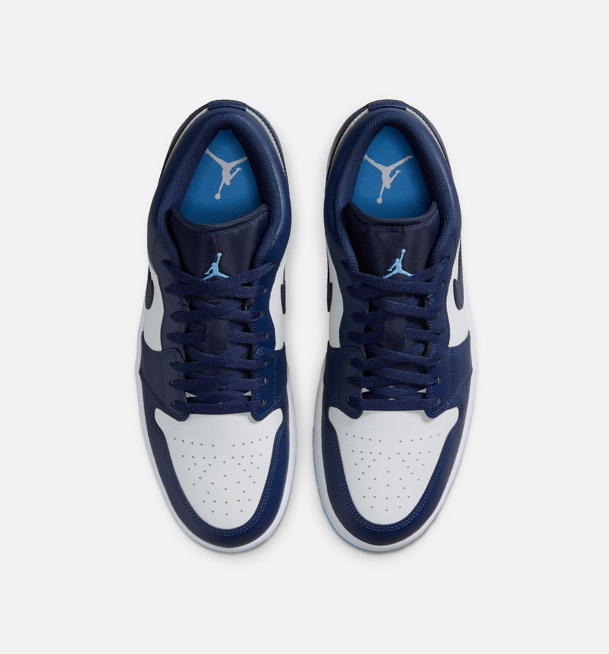 Air Jordan 1 Low Men's Lifestyle Shoes | Midnight Navy / University Blue / White
