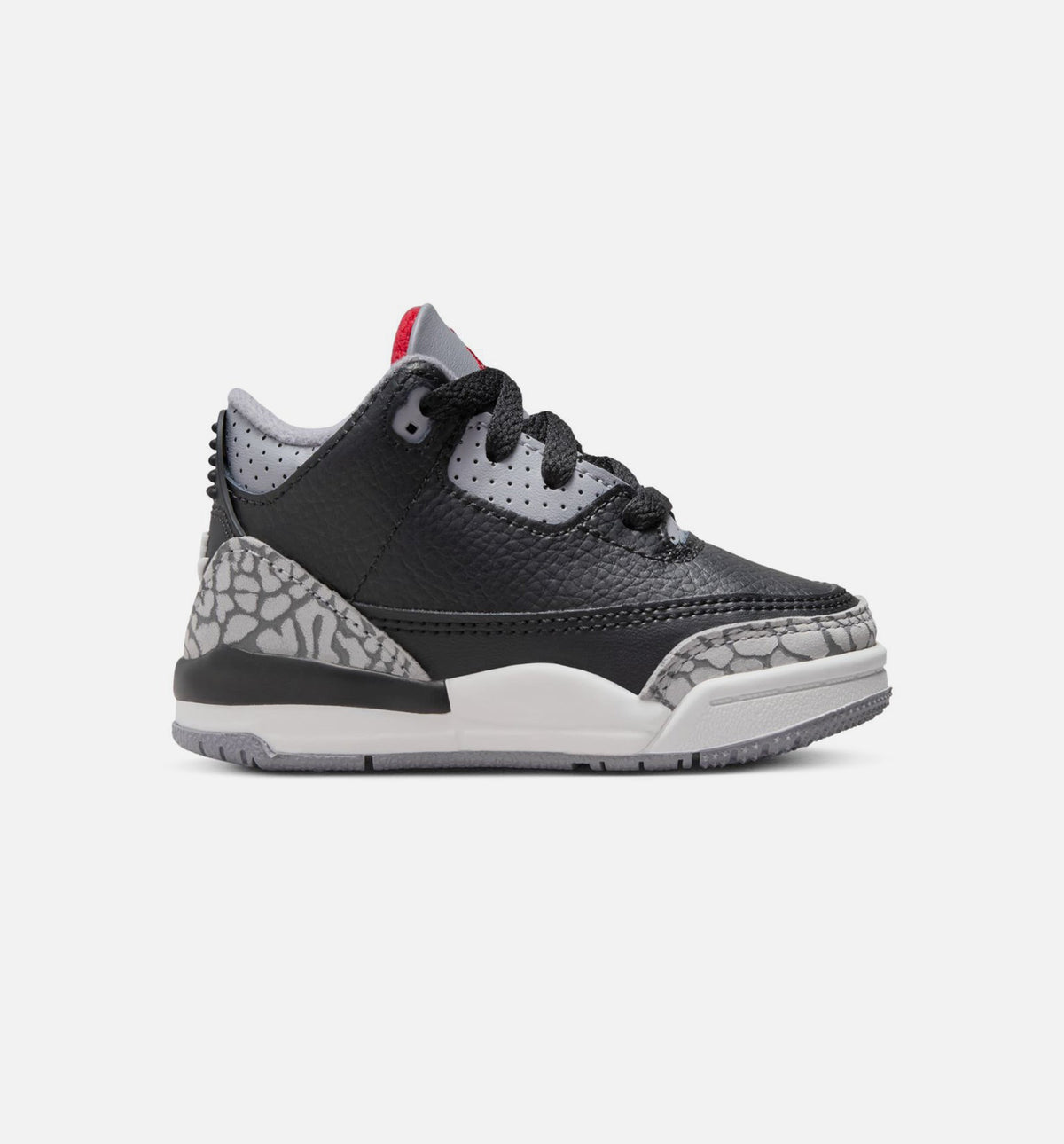 Air Jordan 3 Retro Infant & Toddler Lifestyle Shoes | Black Cement