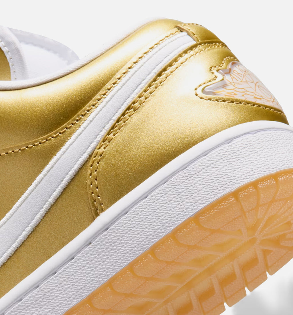 Women's Air Jordan 1 Low Gold