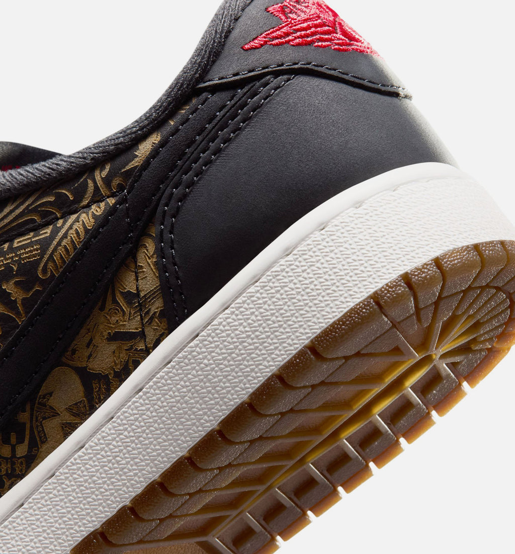 Air Jordan 1 Retro Low OG Grade School Lifestyle Shoes | Laser