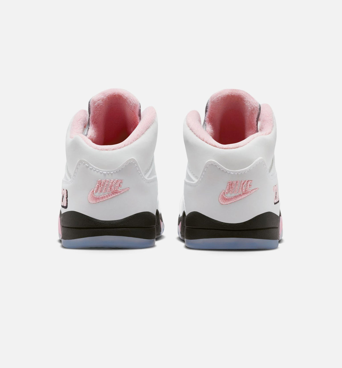 Air Jordan 5 Retro Medium Soft Pink Infant Toddler Lifestyle Shoes | White / Black / Medium Soft Pink