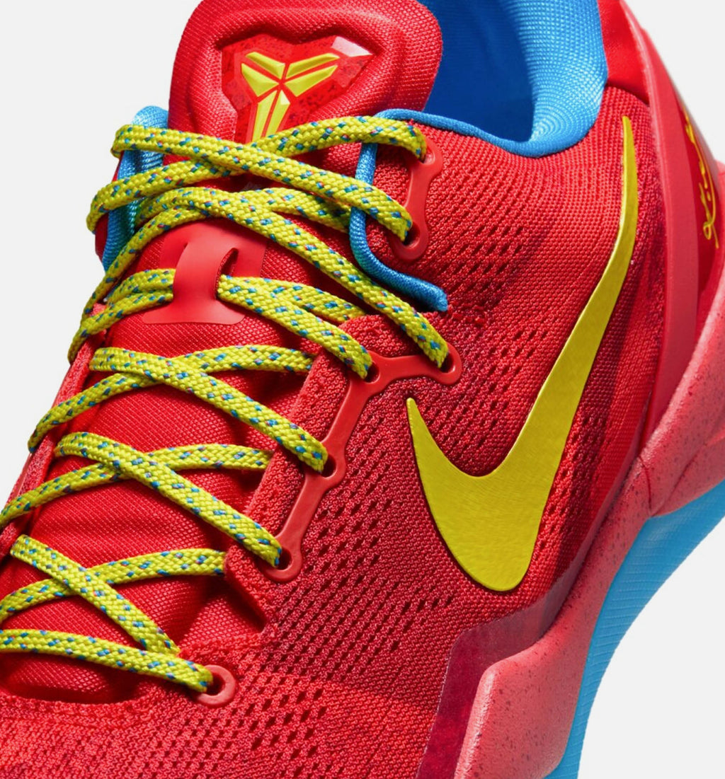 Kobe VIII Protro Year of the Horse Men's Lifestyle Shoes | Light Crimson / Vivid Blue / Bright Citron