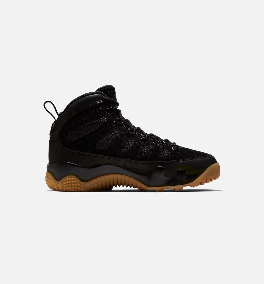Air Jordan 9 Retro Men's Lifestyle Boots | Black / Gum / Light Brown