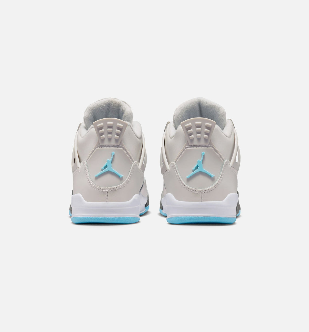 Air Jordan 4 Retro 'Blue Chill' Preschool Lifestyle Shoes | Photon Dust / Blue Chill / Flat Pewter / White / Blue Tint