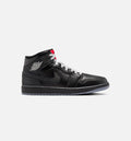 Air Jordan 1 Mid SE Men's Lifestyle Shoes | Black / Grey