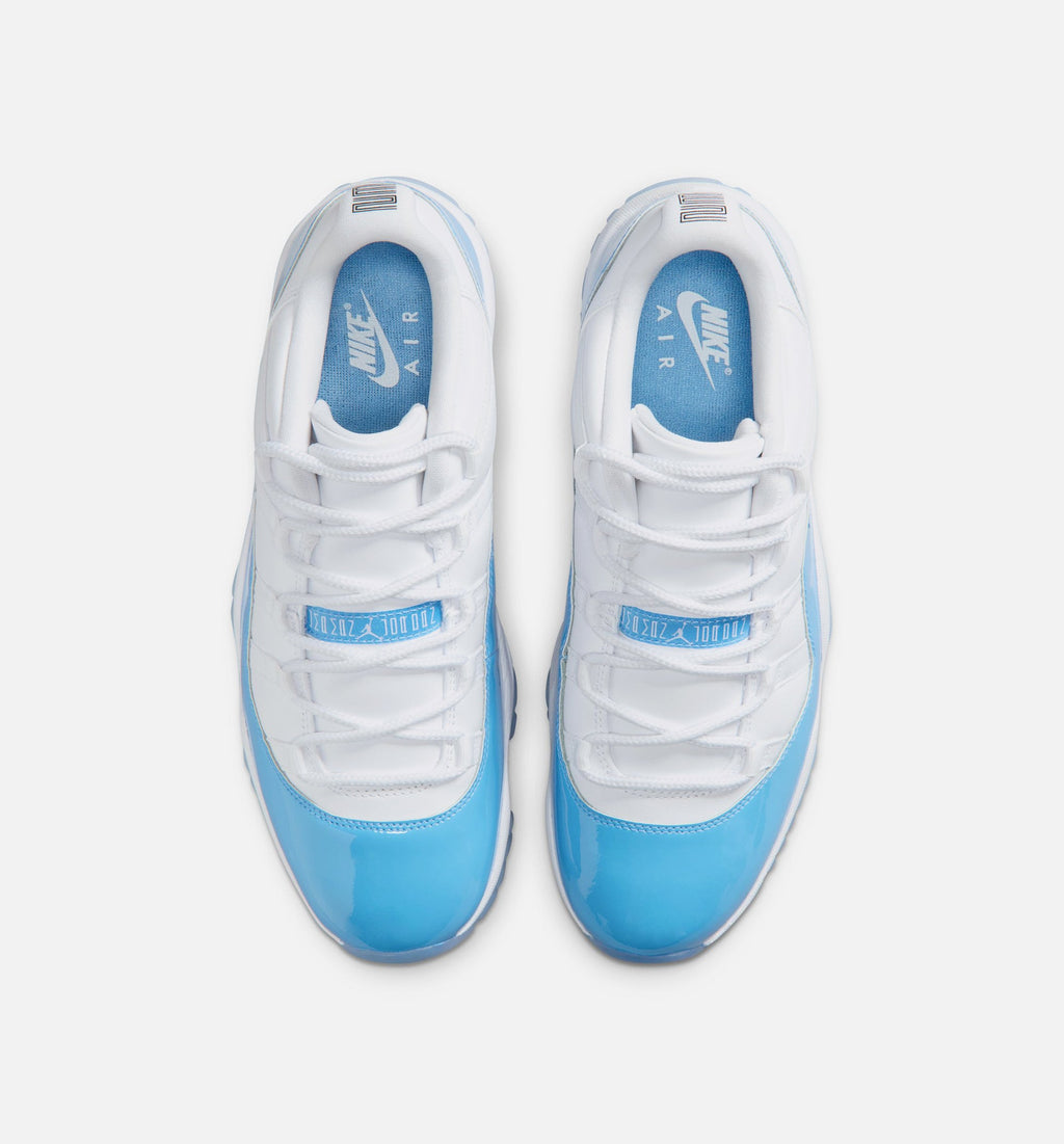 Air Jordan 11 Retro Low University Blue Men's Lifestyle Shoes | White / University Blue / Black