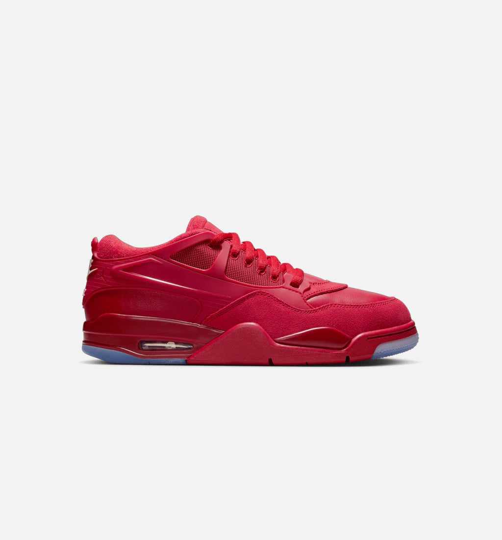 Air Jordan 4 RM Men's Lifestyle Shoes | Varsity Red / Blue Tint / Black / White