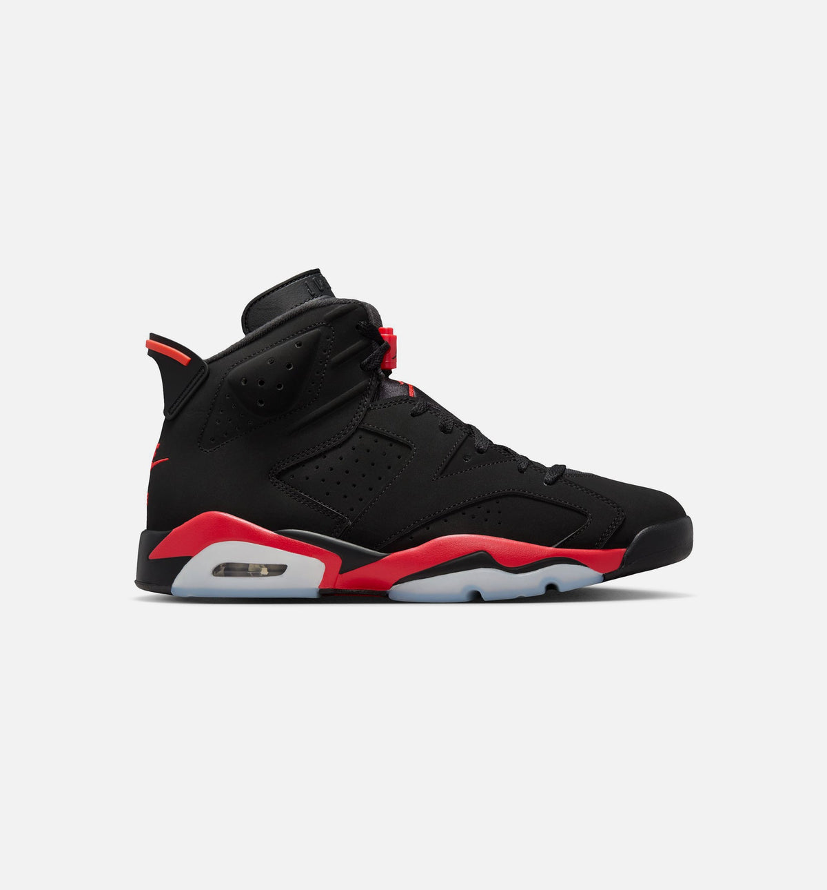 Air Jordan 6 Retro Infrared Men's Lifestyle Shoes | Black / Light Crimson