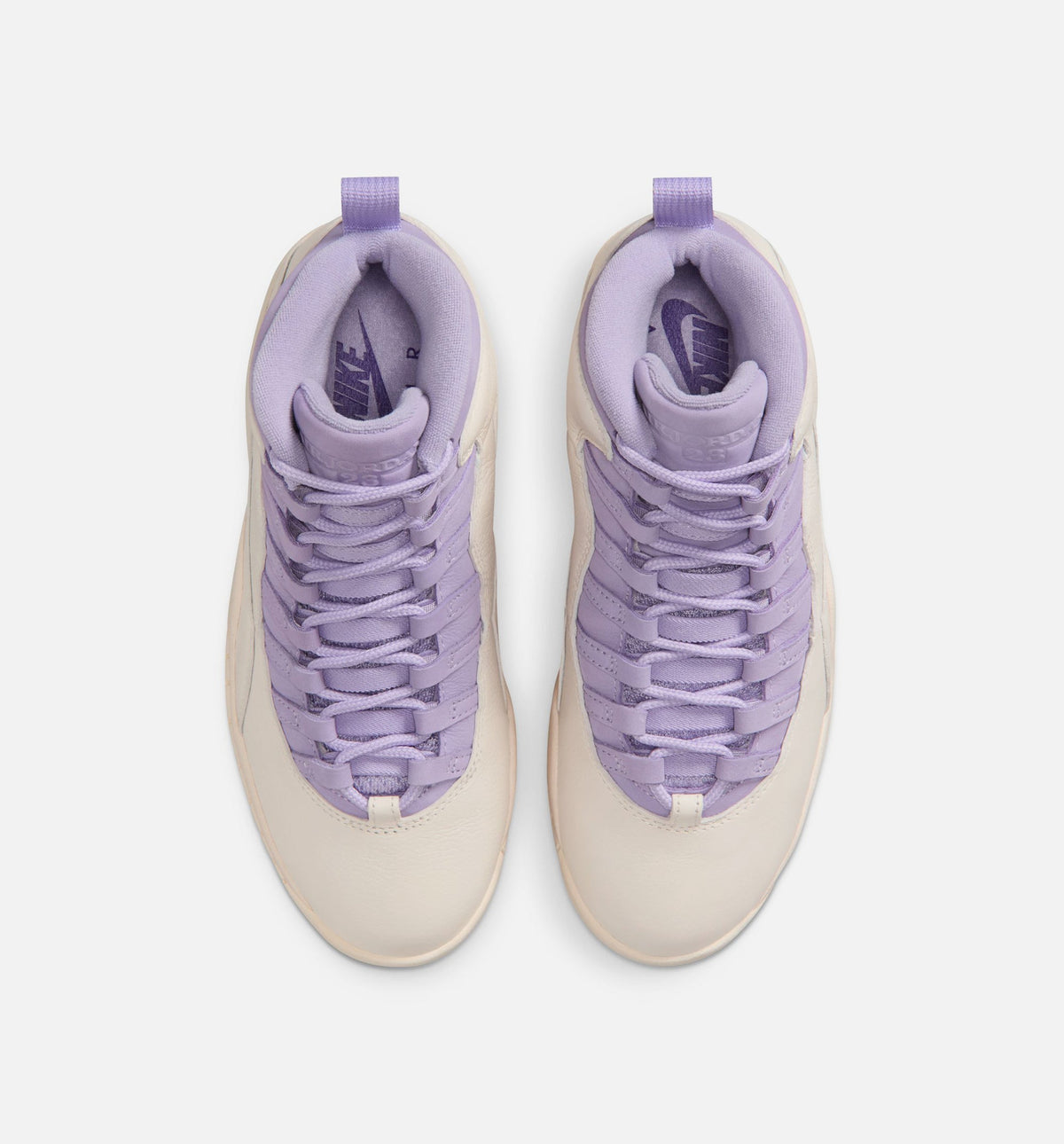 Air Jordan 10 Retro Hydrangea Women's Lifestyle Shoes | Chalk / Hydrangea / Wild Grape