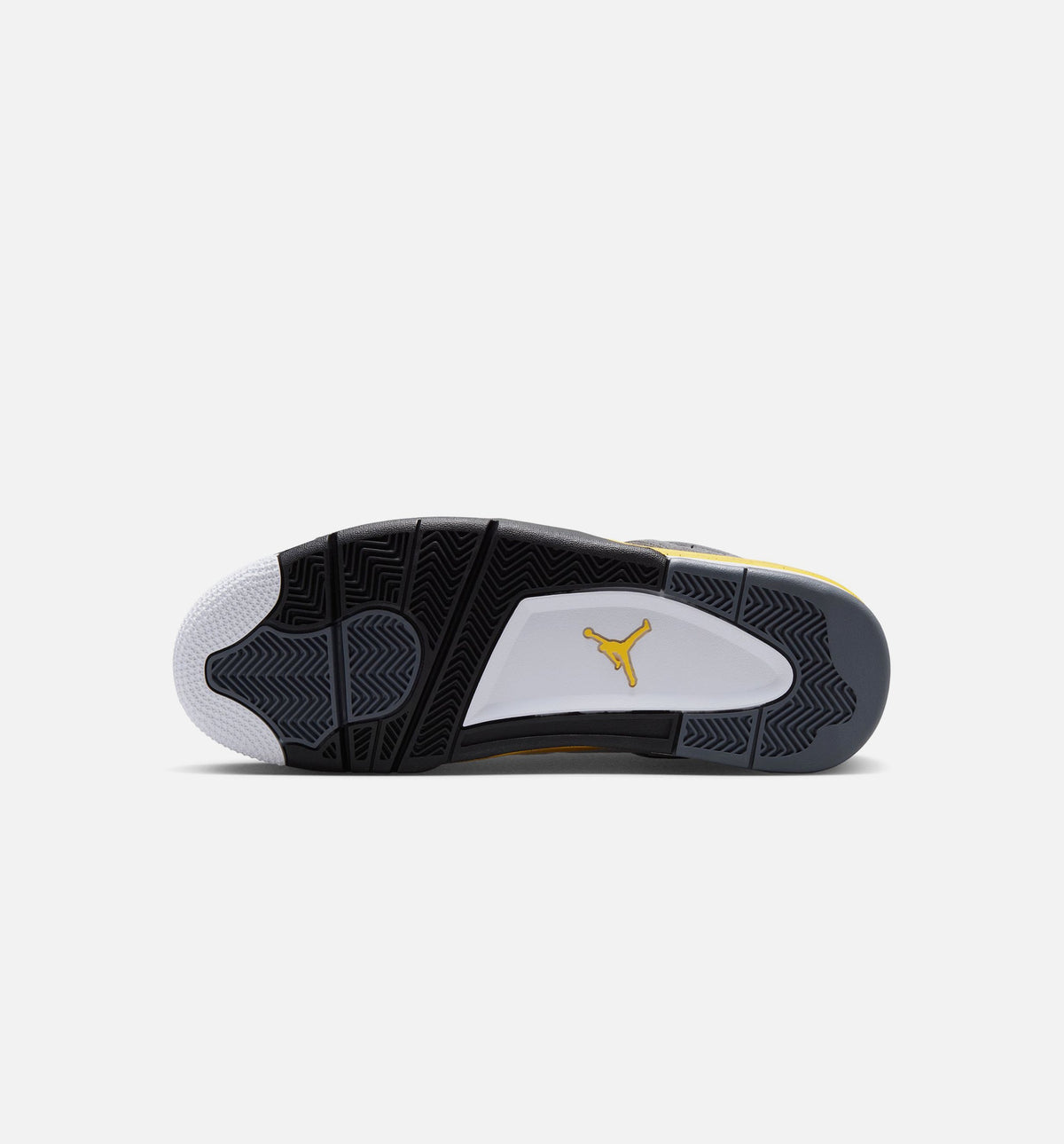 Air Jordan 4 Retro 'Rare Air' Men's Lifestyle Shoes | White / Dark Blue Grey / Black / Tour Yellow