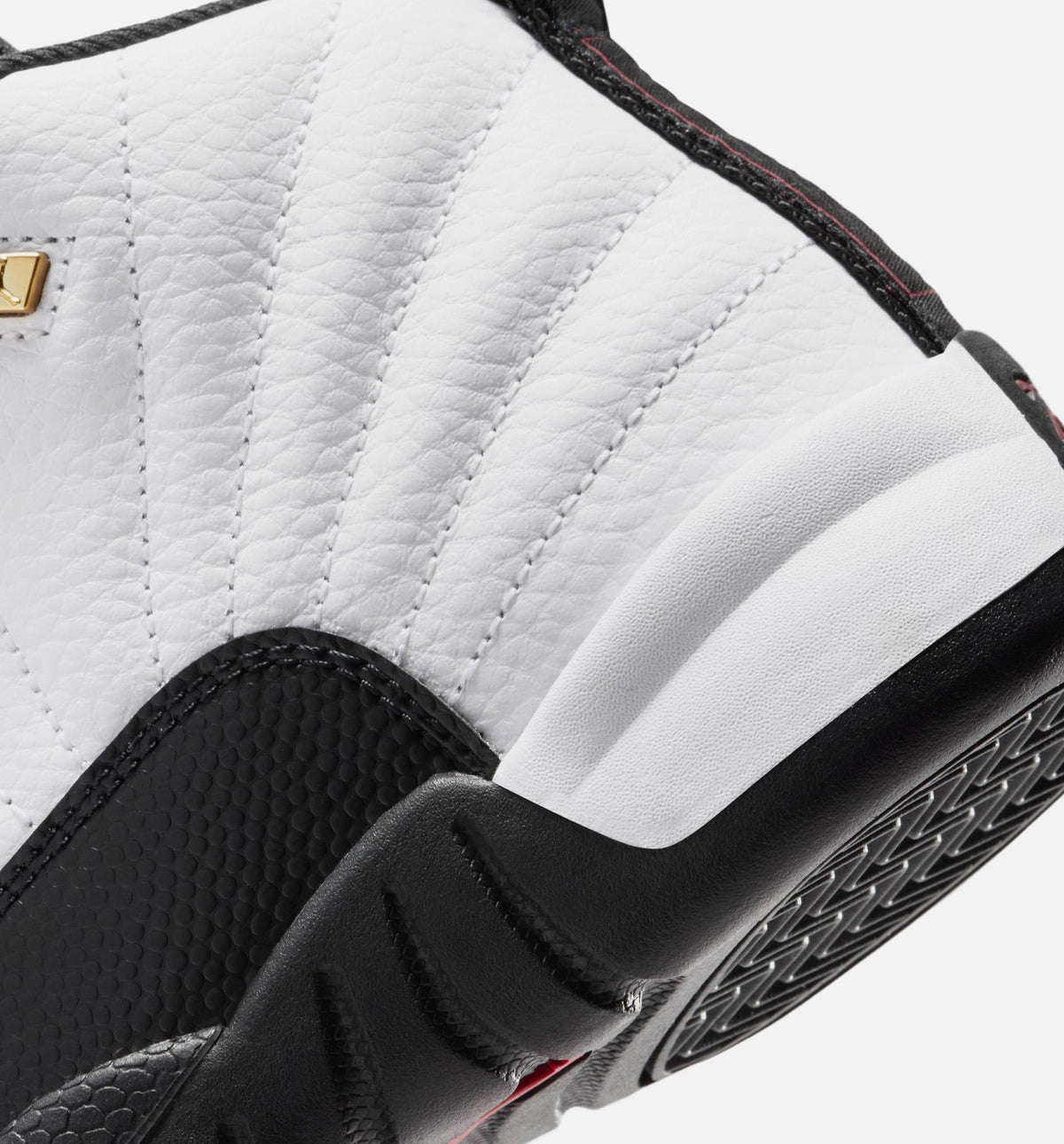 Air Jordan 12 Retro Taxi Preschool Lifestyle Shoes | White / Black / Taxi