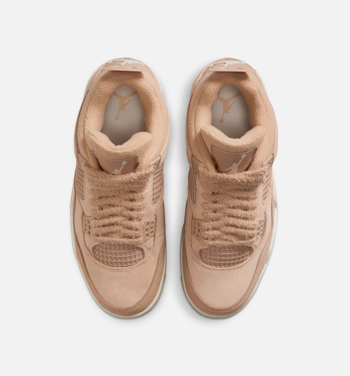 Air Jordan 4 Retro 'Cozy Girl' Women's Lifestyle Shoes | Hemp / Light Orewood Brown