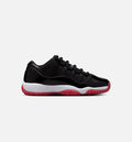 Air Jordan 11 Retro Bred Grade School Lifestyle Shoes | Black / Varsity Red / White